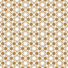 Seamless pattern based on Japanese ornament Kumiko