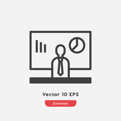 teacher icon vector