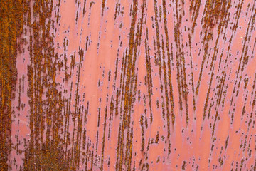 Fototapeta premium Rusty metall texture old and scratched with old paint
