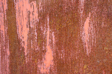 Rusty metall  texture old and scratched with old paint