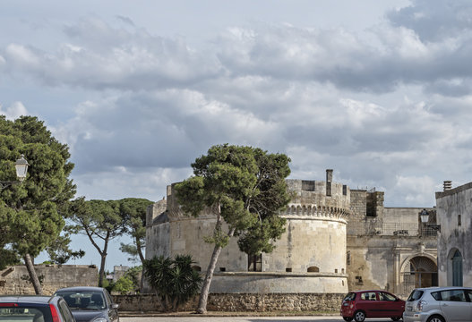 Italia Puglia Cittadella fortificata di Acaja il castello