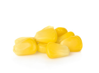 Maize (con) isolated on white background