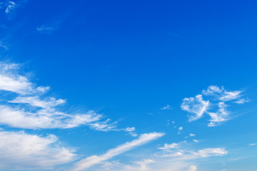 blue sky with clouds