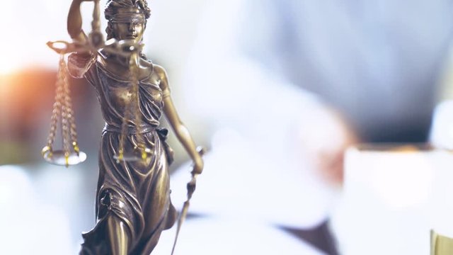 Lady Justice Statue - lady justice or Iustita the Roman goddess of Justice