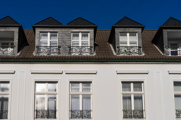 Fototapeta na wymiar Bäderarchitektur in Norderney
