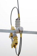 Electric power equipment and porcelain insulator