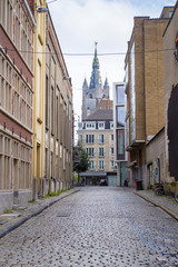 Historic buildings in the Gent city center, Belgium