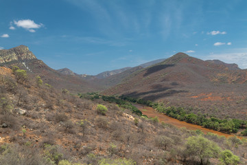 On the way to Abel Erasmus Pass, South Africa