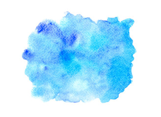 blue watercolor 