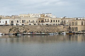 Italia Puglia Città di Gallipoli il borgo antico