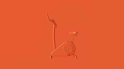 Orange Exercise Bike