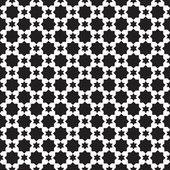 Texture background star repeating black and white.