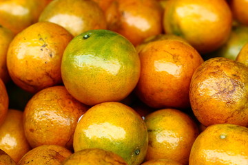 Orange,Fresh mandarin oranges fruit or tangerines 