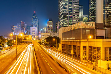 Fototapeta na wymiar Hong Kong Cityscape