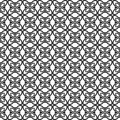 Modern Stylish Geometry Seamless Pattern Art Deco Background. Luxury Texture For Wallpaper, Invitation. Vector Illustration