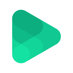 Icon Button Play Medien