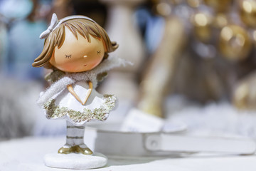 little toy angel girl