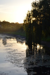 закат нежин остер река