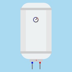 boiler mockup. Realistic illustration of boiler vector mockup for web