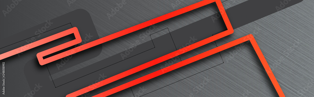 Wall mural abstract web header banner