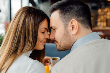 Naklejka premium Celebrating valentine's day