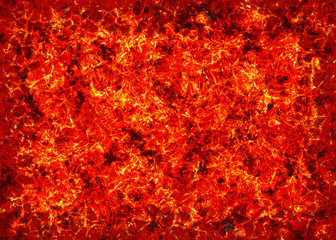 hot burning fire texture