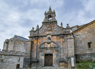 Fototapeta na wymiar chapel of cayetano in center historic of Puebla de Sanabria, Spain