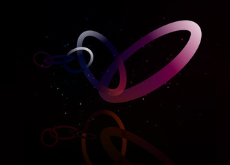 背景素材　抽象的　デザイン