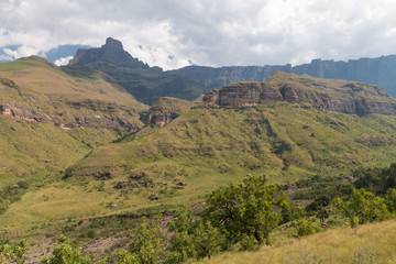 Fototapeta na wymiar Drakensberg mountains, South Africa