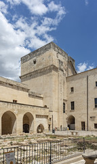 Fototapeta premium Italia Puglia Lecce castello Aragonese Carlo V