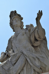 Rome historic sculptures 