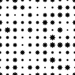 Fototapeta na wymiar Halftone seamless abstract background with stars. Infinity geometric pattern. Vector illustration. 