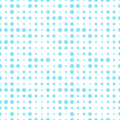 Halftone seamless abstract background with stars. Infinity geometric pattern. Vector illustration.       