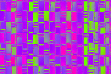 Abstract background illustration with distorted repeated boxes pattern