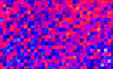 Abstract square blocks shapes gradient pattern background