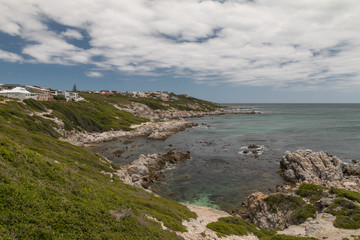 Coastline in Gansbaai, South Africa