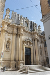 Obraz premium Italia Puglia Lecce chiesa Santa Teresa