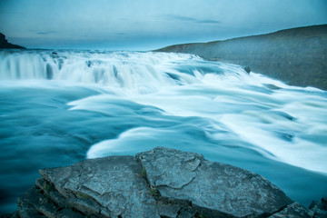 The Gullfoss waterfall in the Golden Circle