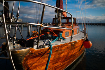 Vintage Sailing Yacht