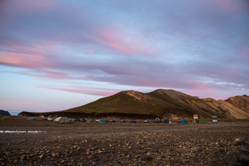 Hiking in Landmannalaugar