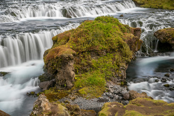Hiking around Skogafoss