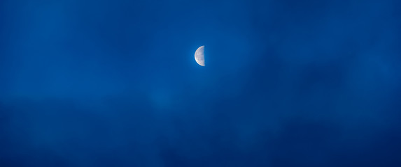 Scottish New Year's Moon