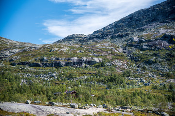 Hiking to the Trolltunga