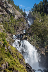 Låtefossen near Odda, Norway