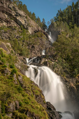 Låtefossen near Odda, Norway