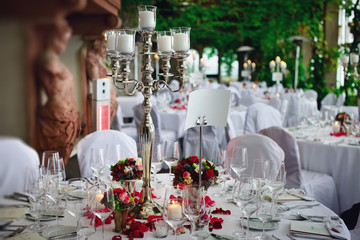 wedding Table in green