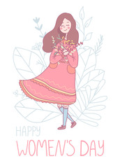 International Women’s Day greeting card