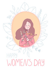 International Women’s Day greeting card
