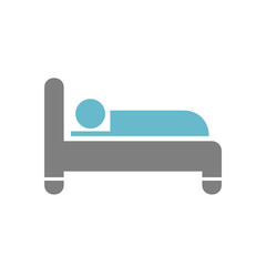 Trauma hospitalization icon on white background for graphic and web design, Modern simple vector sign. Internet concept. Trendy symbol for website design web button or mobile app