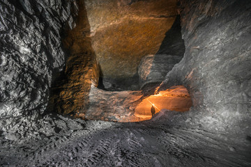 Underground mines. Ukraine, Donetsk